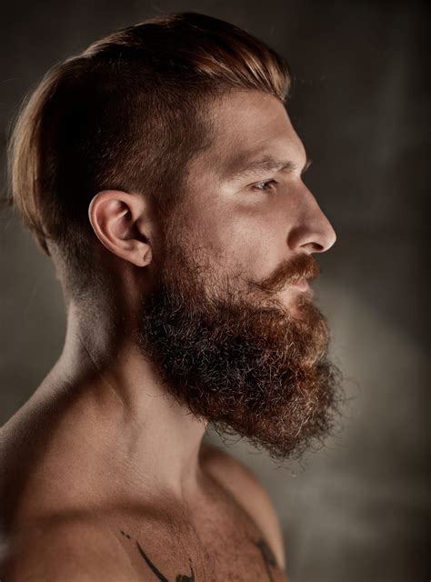 images of guys with beards|man with beard side profile.